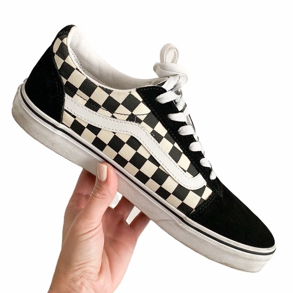 Vans Old School Chekerboard Sneakers - Picture 1 of 10